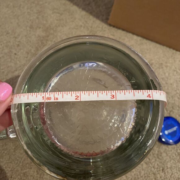 Samuel Adams Brewer Patriot Glass Beer Pitcher Boston USA Patriotic Alcohol - Picture 15 of 16